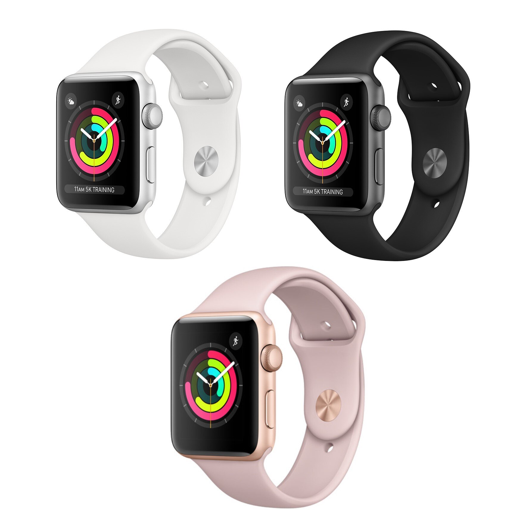 Apple Watch Series 3 Trắng Size 42 (Like New) - Damluongstore.Com.Vn